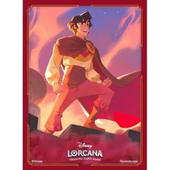 Takara Tomy Disney Lorcana Card Sleeves Aladdin Heroic Outlaw JAPAN OFFICIAL