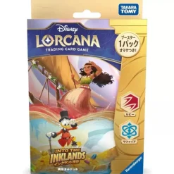 Takara Tomy Cards*Disney Lorcana Ruby Sapphire Into the Inkland Starter Deck Japanese Ver. TCG