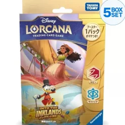 Takara Tomy Cards*Disney Lorcana Ruby Sapphire Into the Inkland Starter Deck Japanese Ver. TCG