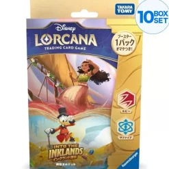 Takara Tomy Cards*Disney Lorcana Ruby Sapphire Into the Inkland Starter Deck Japanese Ver. TCG