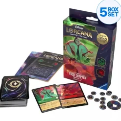 Takara Tomy Disney Lorcana The First Chapter Emerald Ruby Starter Deck Japanese Ver. TCG