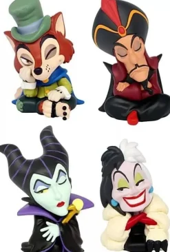 Takara Tomy Arts Capsule Toy|Capsule Toy*Disney Villains Katazun Fig. Part 2 All 4 type Set Figure Capsule Toy JAPAN