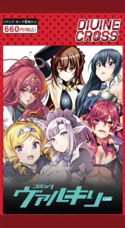 TCG Divine Cross Comic Valkyrie Booster Pack Box JAPAN OFFICIAL