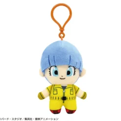 Bandai Namco Nui Plush Toy*Dragon Ball DAIMA Chibi Plush Mascot With Plastic Hook Bulma Mini JAPAN