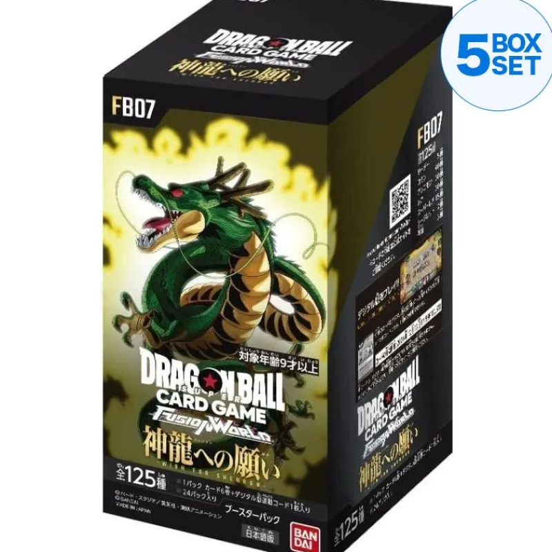 BANDAI Cards|Dragon Ball*Dragon Ball Super Fusion World Wish to the Divine Dragon FB07 Booster Box TCG