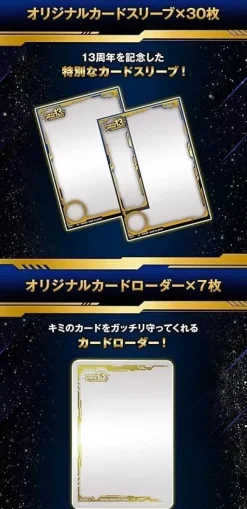 BANDAI Dragon Ball 13th Anniversary Special Set Dramatic Collection Box VEGETA TCG