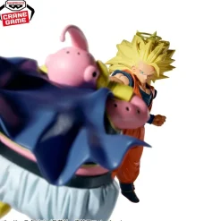 Banpresto Dragon Ball Z Match Makers Super Saiyan 3 Son Goku VS Majin Buu Figure Set of 2