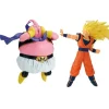 Banpresto Figure*Dragon Ball Z Match Makers Super Saiyan 3 Son Goku VS Majin Buu Figure Set of 2