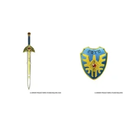 Square Enix Other Toys & Hobbies*Dragon Quest Metallic Items Gallery Special Erdrick's Sword & Erdrick's Shield