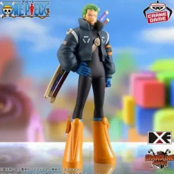 Banpresto Figure*DXF The Grandline Series Roronoa Zoro & Jewelry Bonney Egg Head Figure Set of 2