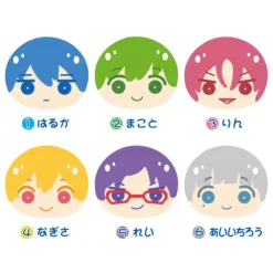 Ensky Omanjuu Niginigi Mascot Free! Reproduction Edition Complete Set BOX Plush