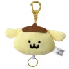 Ensky Pom Pom Purin x Obungu to Issho Pom Pom Purin Plush Mascot with Reel JAPAN
