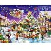 Epoch Other Toys & Hobbies*Jigsaw Puzzle PEANUTS Snoopy Happy Christmas 500 piece JAPAN OFFICIAL