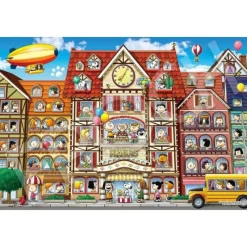 Epoch Jigsaw Puzzle PEANUTS Snoopy Window Collection 1000 piece JAPAN OFFICIAL
