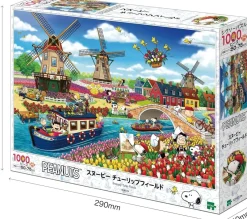 Epoch Other Toys & Hobbies*Jigsaw Puzzle PEANUTS Snoopy Tulip Fields 1000 piece JAPAN OFFICIAL