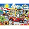 EPOCH Jigsaw Puzzle PEANUTS Snoopy Let's Drive 500 Super Small Piece JAPAN