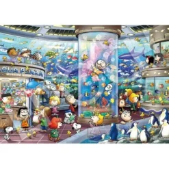 EPOCH Other Toys & Hobbies*Jigsaw Puzzle Peanuts Snoopy Aquarium 1000 piece JAPAN OFFICIAL