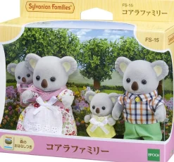 Epoch Sylvanian Families Koala Family FS-15 JAPAN OFFICIAL