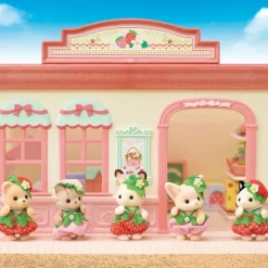 Epoch Sylvanian Families*Sylvanian Families baby doll Set Strawberry Doll JAPAN OFFICIAL