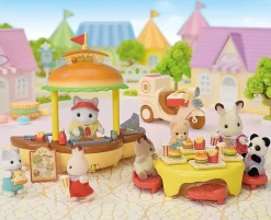 Epoch Sylvanian Families Hamburger Wagon MI-91 JAPAN OFFICIAL