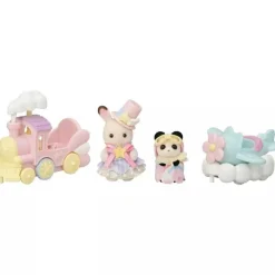 Epoch Sylvanian Families Amusement Park Ride Set Train Airplane KO-79 JAPAN