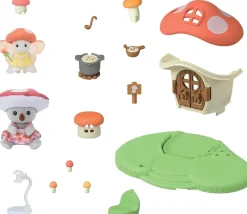 Epoch Sylvanian Families Fairy Mushroom House F-43 JAPAN OFFICIAL