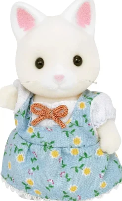 Epoch Sylvanian Families Silk Cat Family FS-12 JAPAN OFFICIAL
