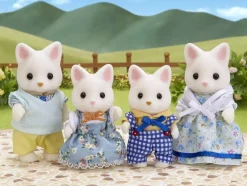 Epoch Sylvanian Families Silk Cat Family FS-12 JAPAN OFFICIAL