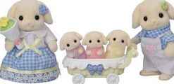 Epoch Sylvanian Families Flora Rabbit Family FS-50 JAPAN OFFICIAL