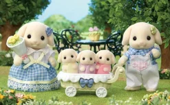 Epoch Sylvanian Families Flora Rabbit Family FS-50 JAPAN OFFICIAL