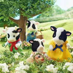 Epoch Sylvanian Families*Sylvanian Families Cow Family C-69 Doll JAPAN OFFICIAL