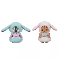 Epoch Sylvanian Families*Sylvanian Families Baby Doll Pair Set Lop Ear JAPAN OFFICIAL