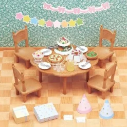 Epoch Sylvanian Families Furniture Home Party Set K-612 JAPAN OFFICIAL
