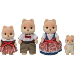 Epoch Sylvanian Families Caramel Dog Family FS-35 JAPAN OFFICIAL