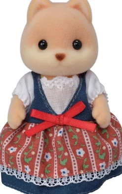 Epoch Sylvanian Families Caramel Dog Family FS-35 JAPAN OFFICIAL