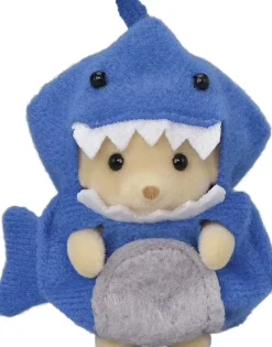 Epoch Sylvanian Families*Sylvanian Families Deep Sea Friends Pair Set Shark & Ray C-71 JAPAN