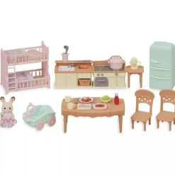 Epoch Sylvanian Families Red Roof Large House Kotokoto Cooking SE-210 JAPAN
