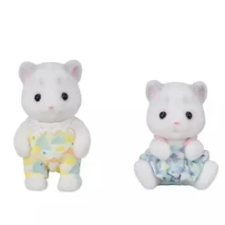Epoch Sylvanian Families Snow Leopard Family FS-55 JAPAN OFFICIAL