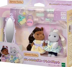 Epoch Sylvanian Families*Sylvanian Families Stylish Pony Friends Set FU-17 JAPAN OFFICIAL