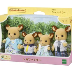 Epoch Sylvanian Families Calico Critters Deer family FS-13 Doll JAPAN OFFICIAL