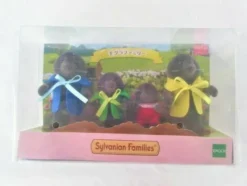 Epoch Sylvanian Families*Sylvanian Families MOLE FAMILY RE-LAUNCH MODEL CALICO CRITTERS JAPAN