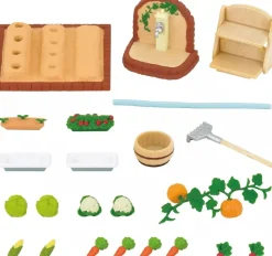 Epoch Sylvanian Families Furniture Vegetables Building Set K-616 JAPAN OFFICIAL