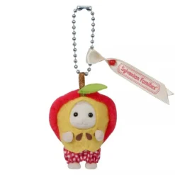 EPOCH Other Toys & Hobbies*Sylvanian Families Baby Sheep Apple Keychain JAPAN OFFICIAL