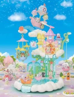 Epoch Sylvanian Families Yumeiro Dreamy Fairy Castle in the Sky F-37 JAPAN