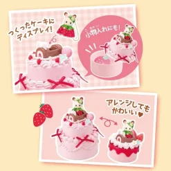 EPOCH Sylvanian Families*Whipple Sylvanian Families Strawberry Anniversary Sweets Kit JAPAN