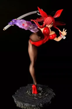 Orca Toys Fairy Tail Erza Scarlet High Kick ver. Crimson Bunny 1/6 Figure JAPAN OFFICIAL