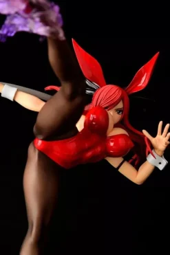 Orca Toys Fairy Tail Erza Scarlet High Kick ver. Crimson Bunny 1/6 Figure JAPAN OFFICIAL