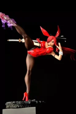Orca Toys Fairy Tail Erza Scarlet High Kick ver. Crimson Bunny 1/6 Figure JAPAN OFFICIAL