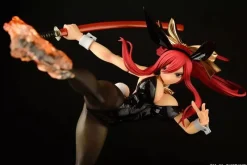 Orca Toys Figure*Fairy Tail Erza Scarlet High Kick ver. Black Bunny 1/6 Figure JAPAN OFFICIAL