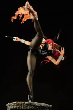 Orca Toys Figure*Fairy Tail Erza Scarlet High Kick ver. Black Bunny 1/6 Figure JAPAN OFFICIAL